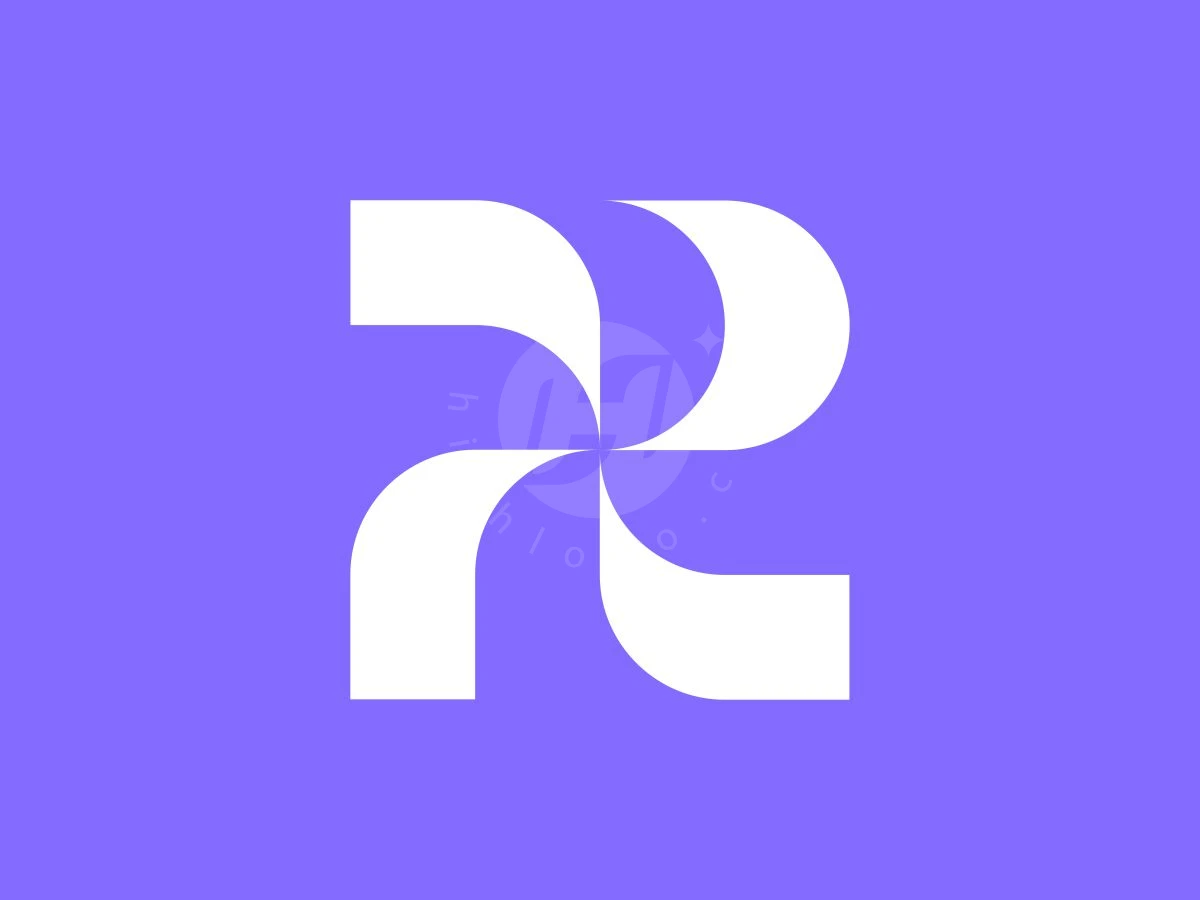 Futuristic Letter R Spin Logo - preview 1