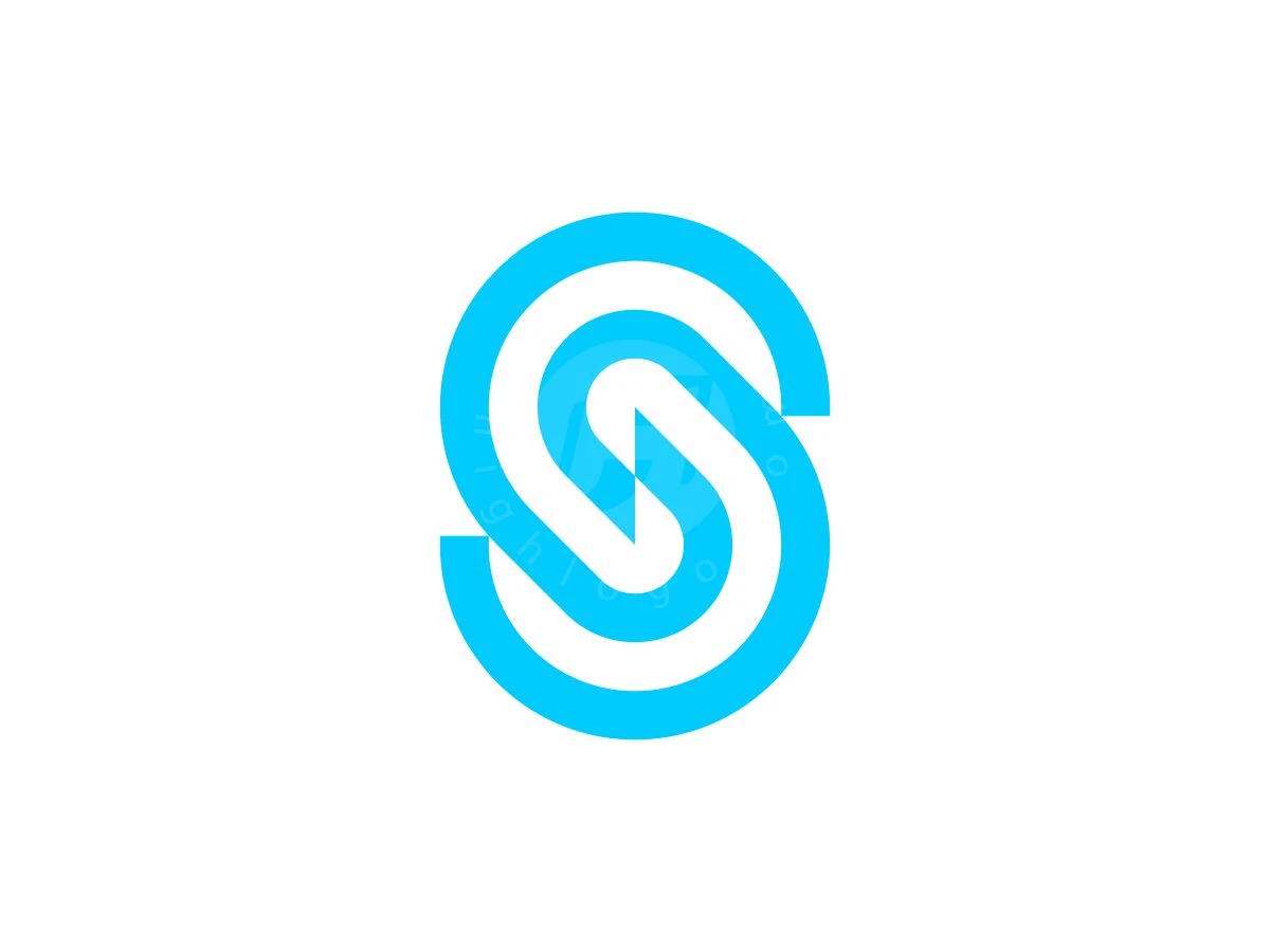 Futuristic Letter S Infinity Logo - preview 1
