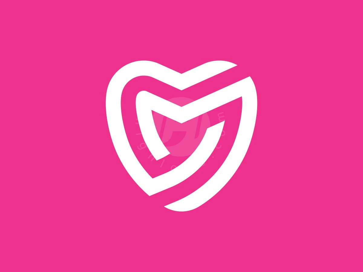 Futuristic Letter M Love Logo - Fashion Logo design by ignatius bimo for sale on Highlogo