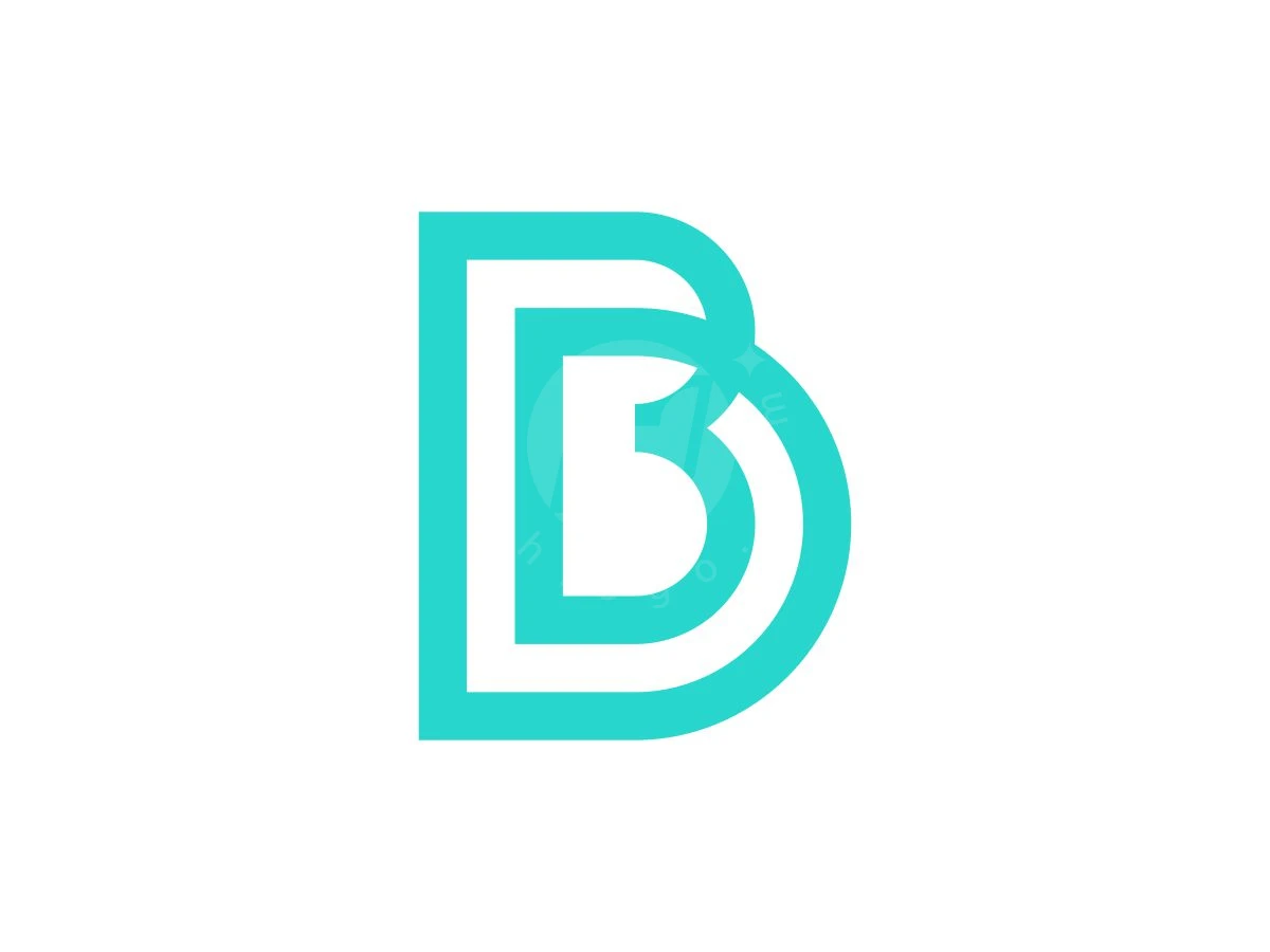Minimalist BD Or DB Monogram Logo - Technology Logo design by ignatius bimo for sale on Highlogo