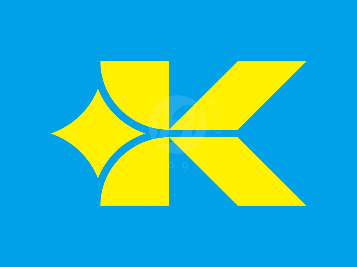 Futuristic Letter K Spark Logo - Technology Logo design by ignatius bimo for sale on Highlogo