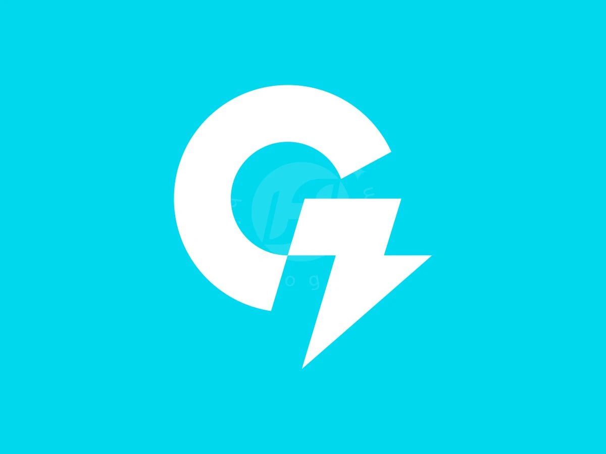 Futuristic Letter G Bolt Logo - preview 1