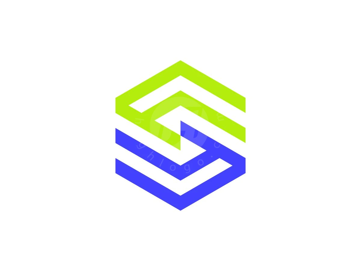 Futuristic Hexagon SS Monogram Logo - Technology Logo design by ignatius bimo for sale on Highlogo