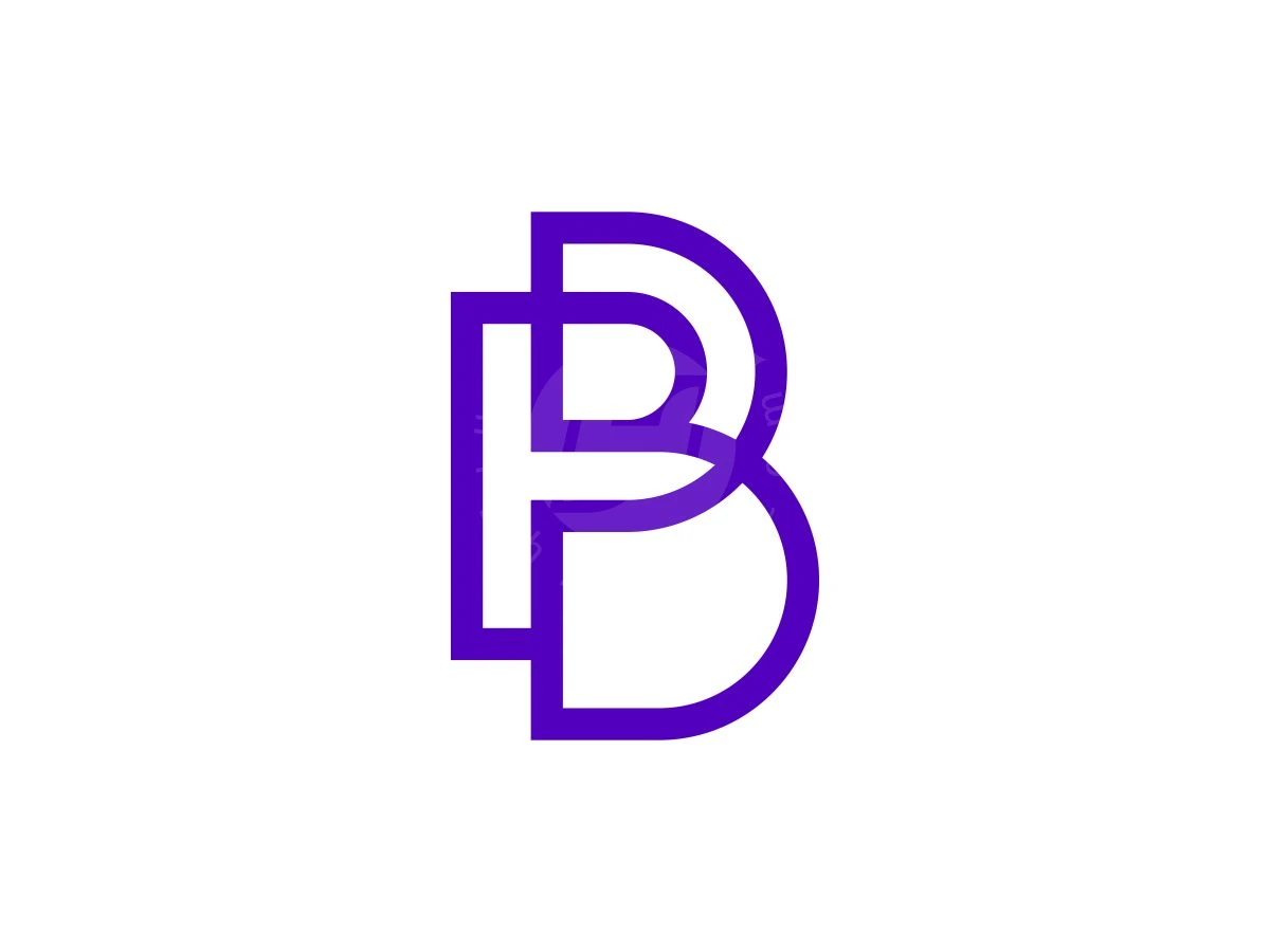 Minimalist BP Or PB Monogram Logo - Logo Logo design by ignatius bimo for sale on Highlogo