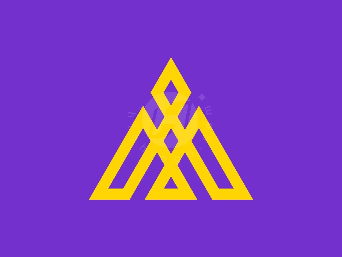 Geometric AM Or MA Monogram Logo - Financial Logo design by ignatius bimo for sale on Highlogo