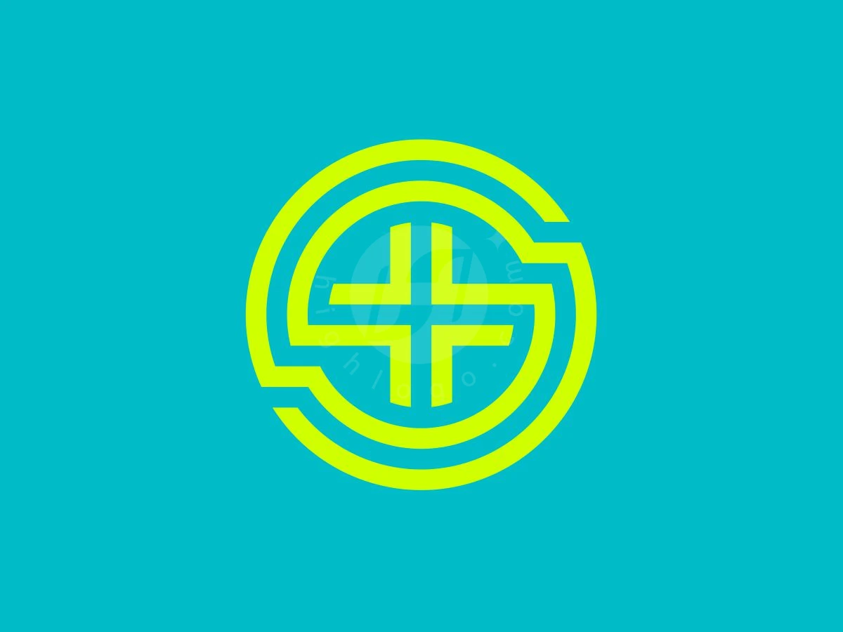 Letter S Medical Cross Logo - preview 1