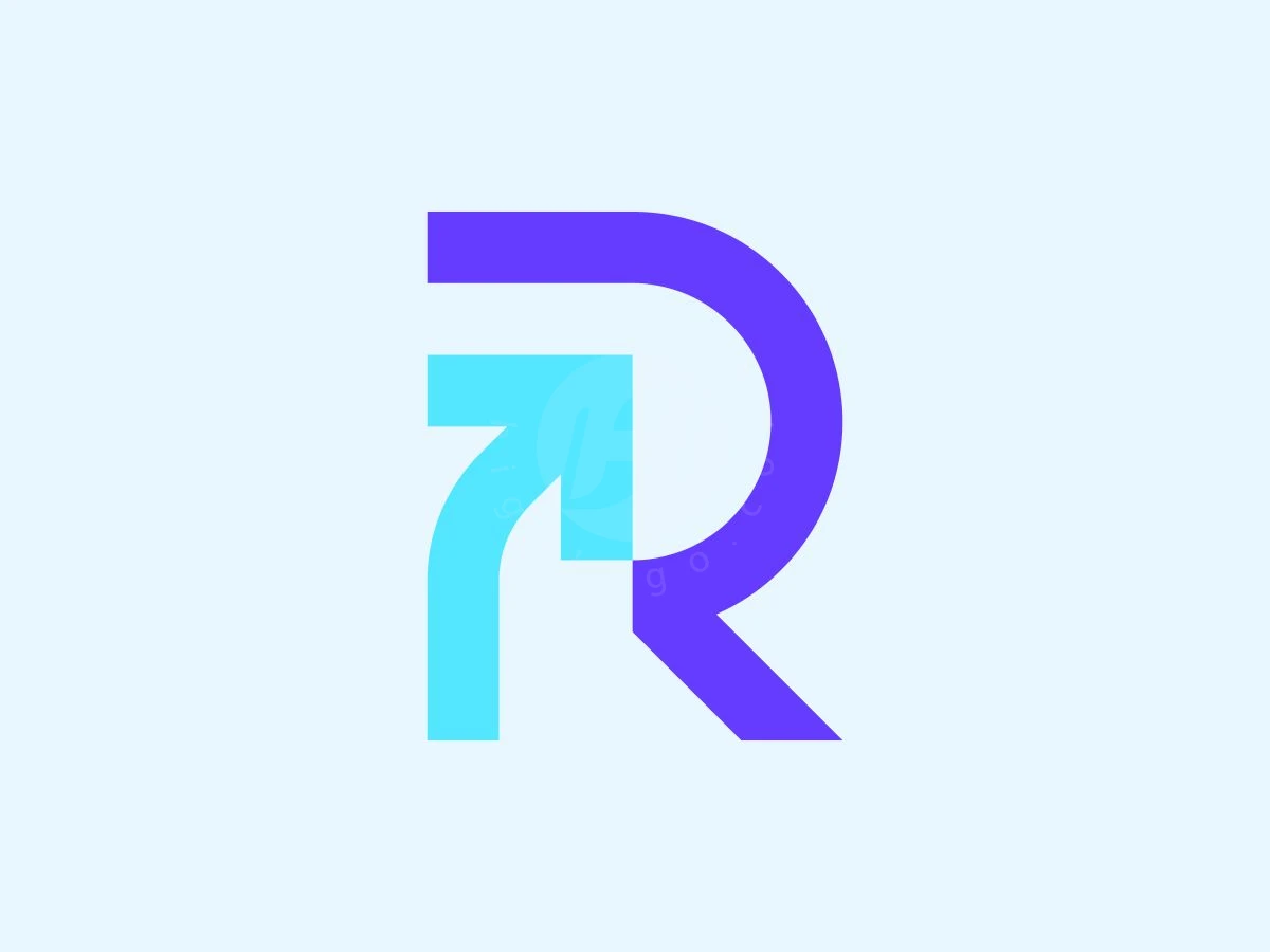 Letter R Right Arrow Logo - Financial Logo design by ignatius bimo for sale on Highlogo