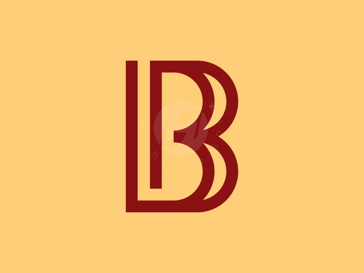 Luxury Letter BB Monoline Logo - Monograms Logo design by ignatius bimo for sale on Highlogo