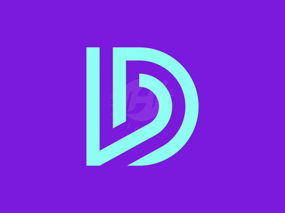 Modern Letter Db Or bD Monogram Logo - Monograms Logo design by ignatius bimo for sale on Highlogo