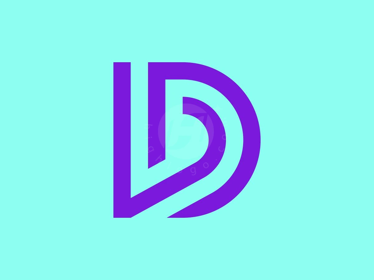 Modern Letter Db Or bD Monogram Logo - preview 1
